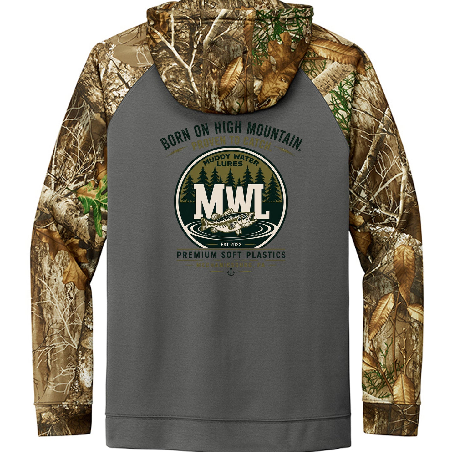 Magnet/ Realtree Edge - RU452 - BACK