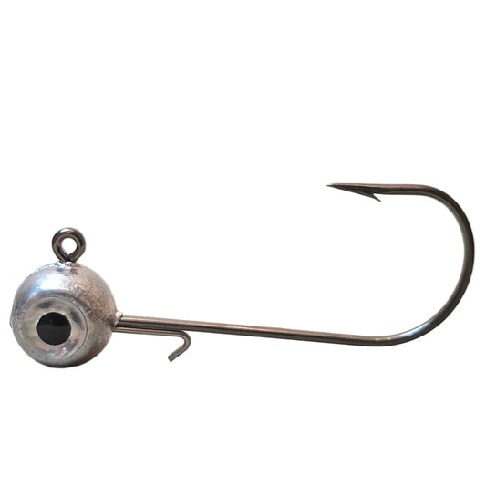 Round Ball Jig Head With Eyes