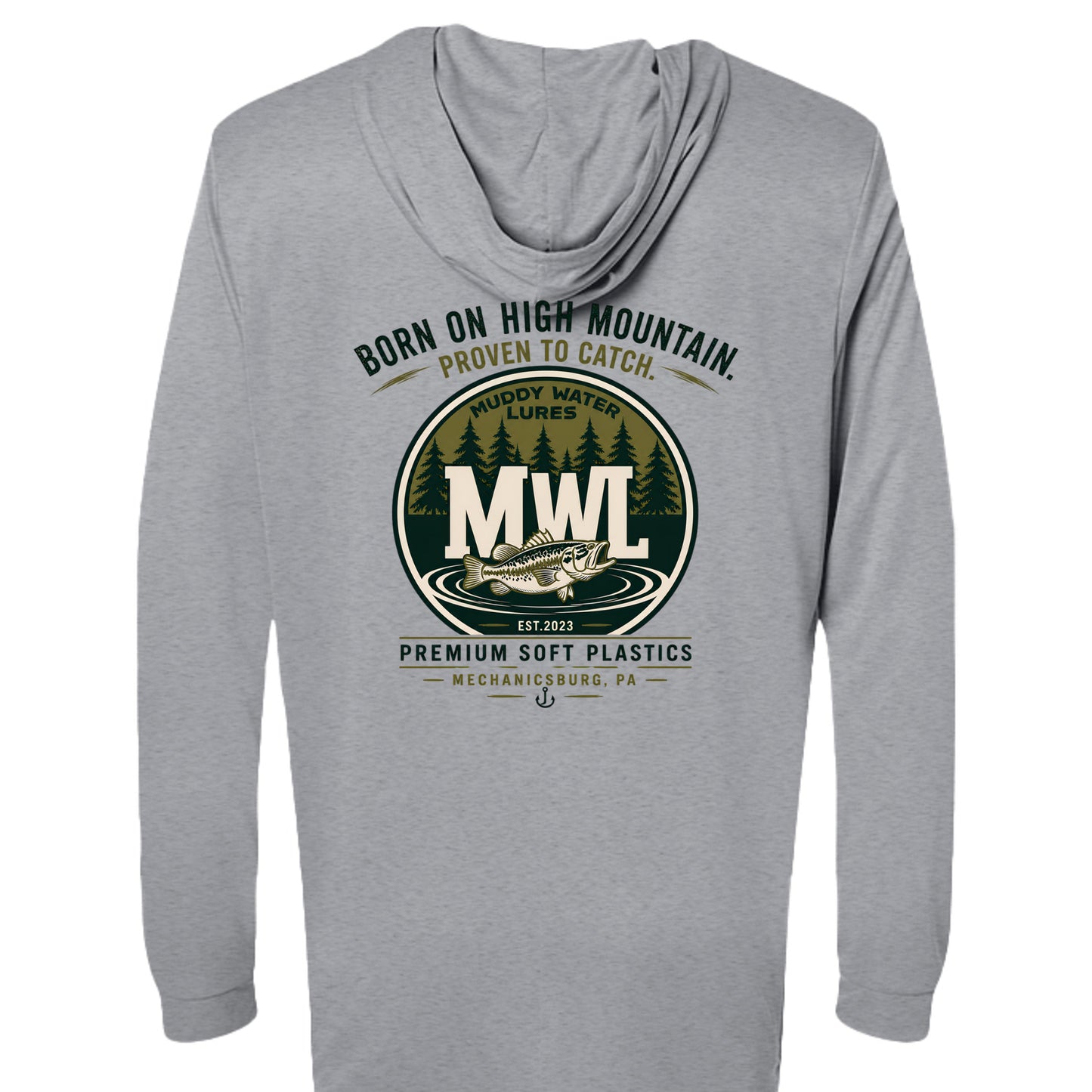 Heather Grey - 220P - BACK