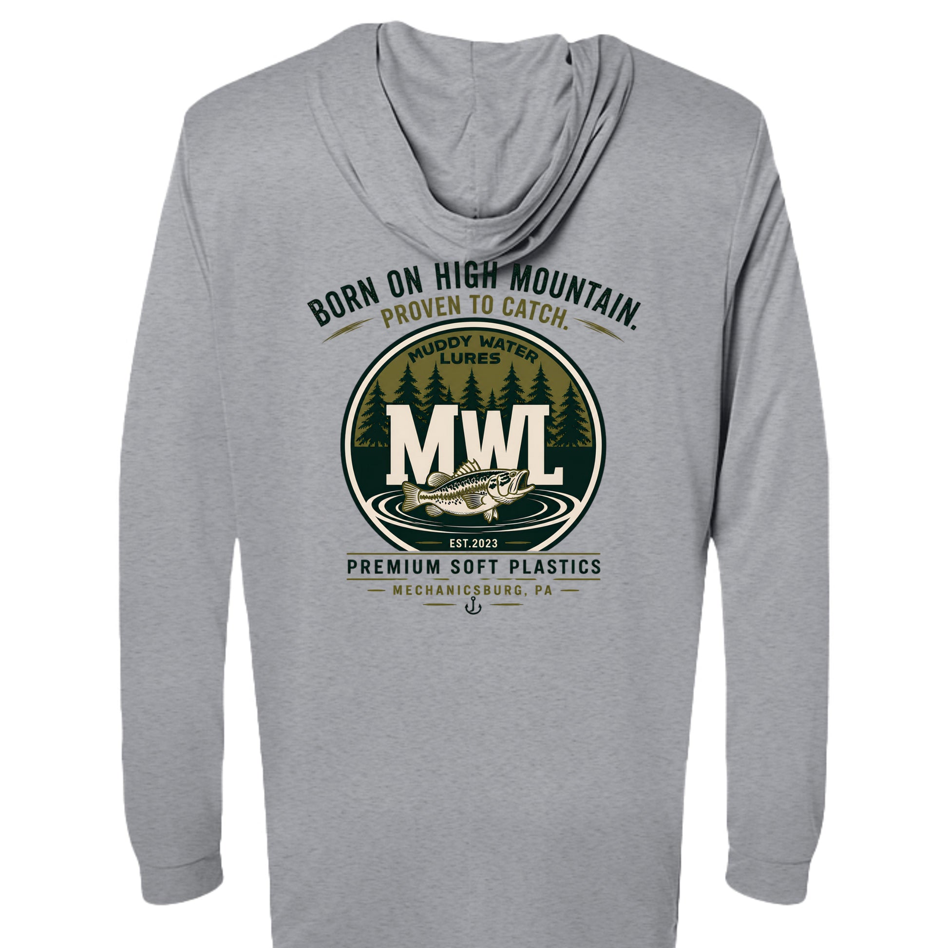 Heather Grey - 220P - BACK