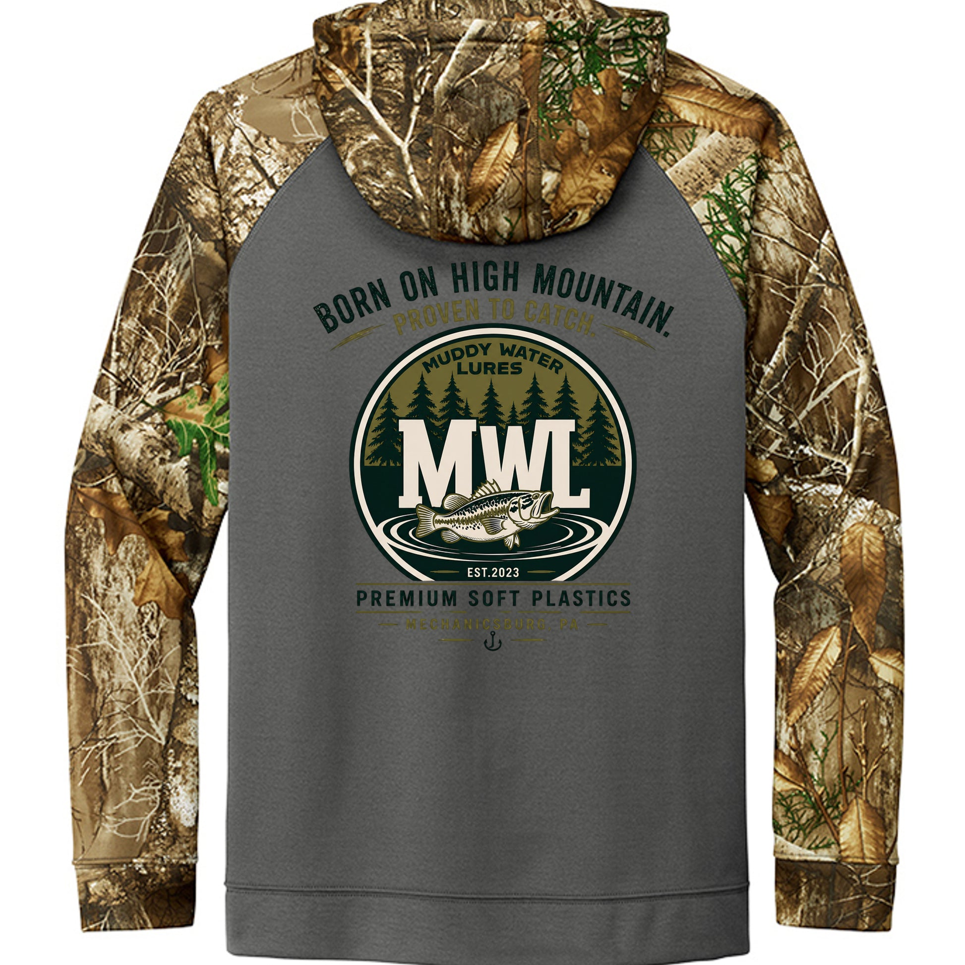 Magnet/ Realtree Edge - RU452 - BACK