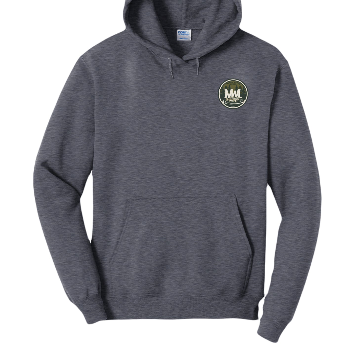 Heather Navy - PC78HT - FRONT
