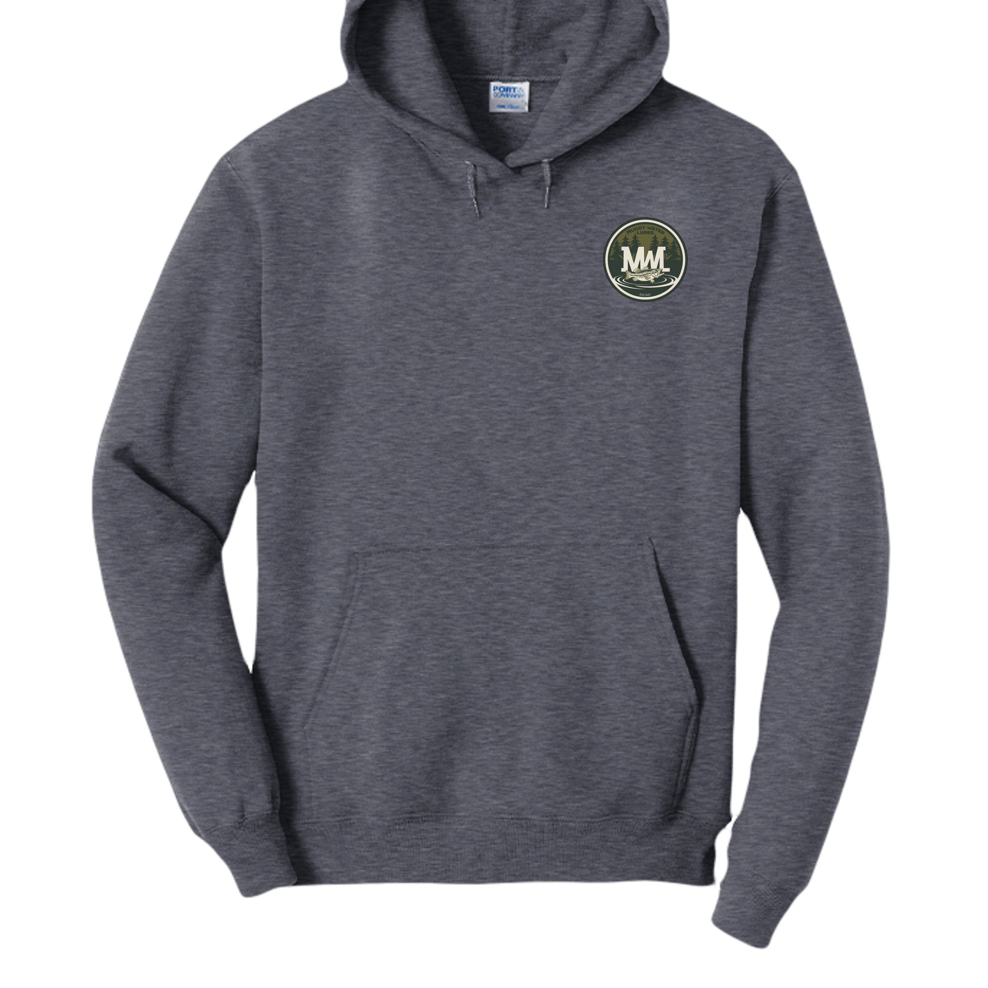Heather Navy - PC78HT - FRONT