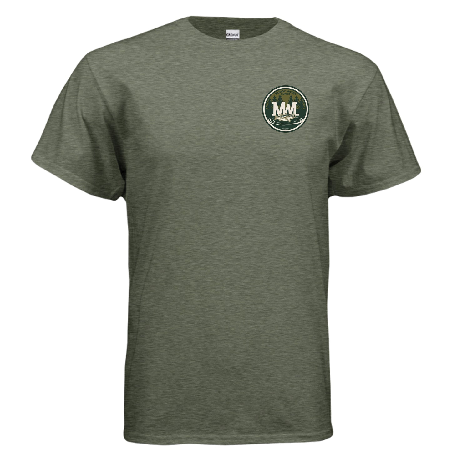 HEATHER MILITARY GREEN - G500 - FRONT
