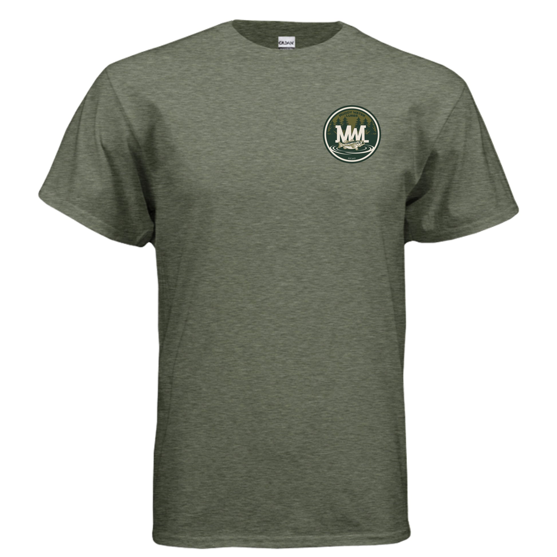 HEATHER MILITARY GREEN - G500 - FRONT