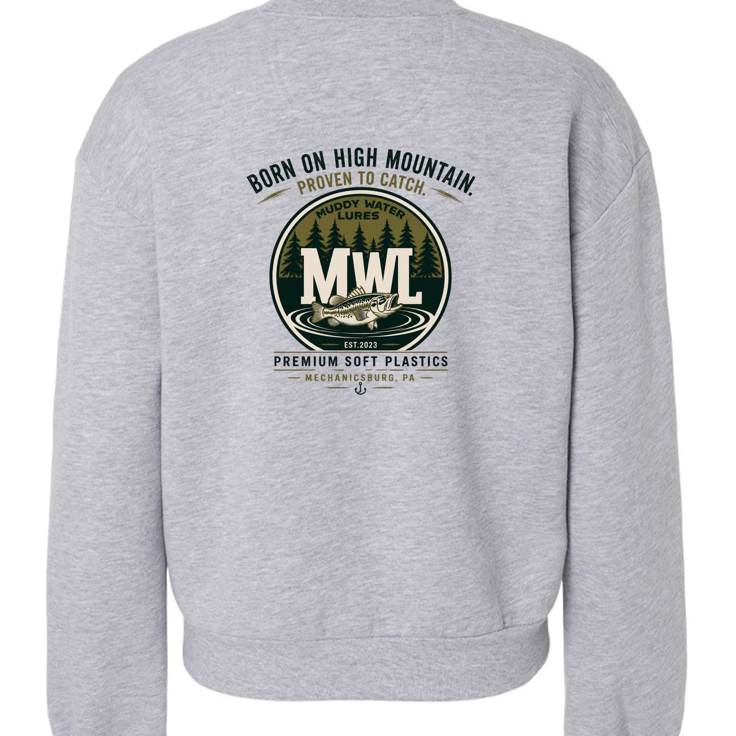 HEATHER GREY - RF494 - BACK