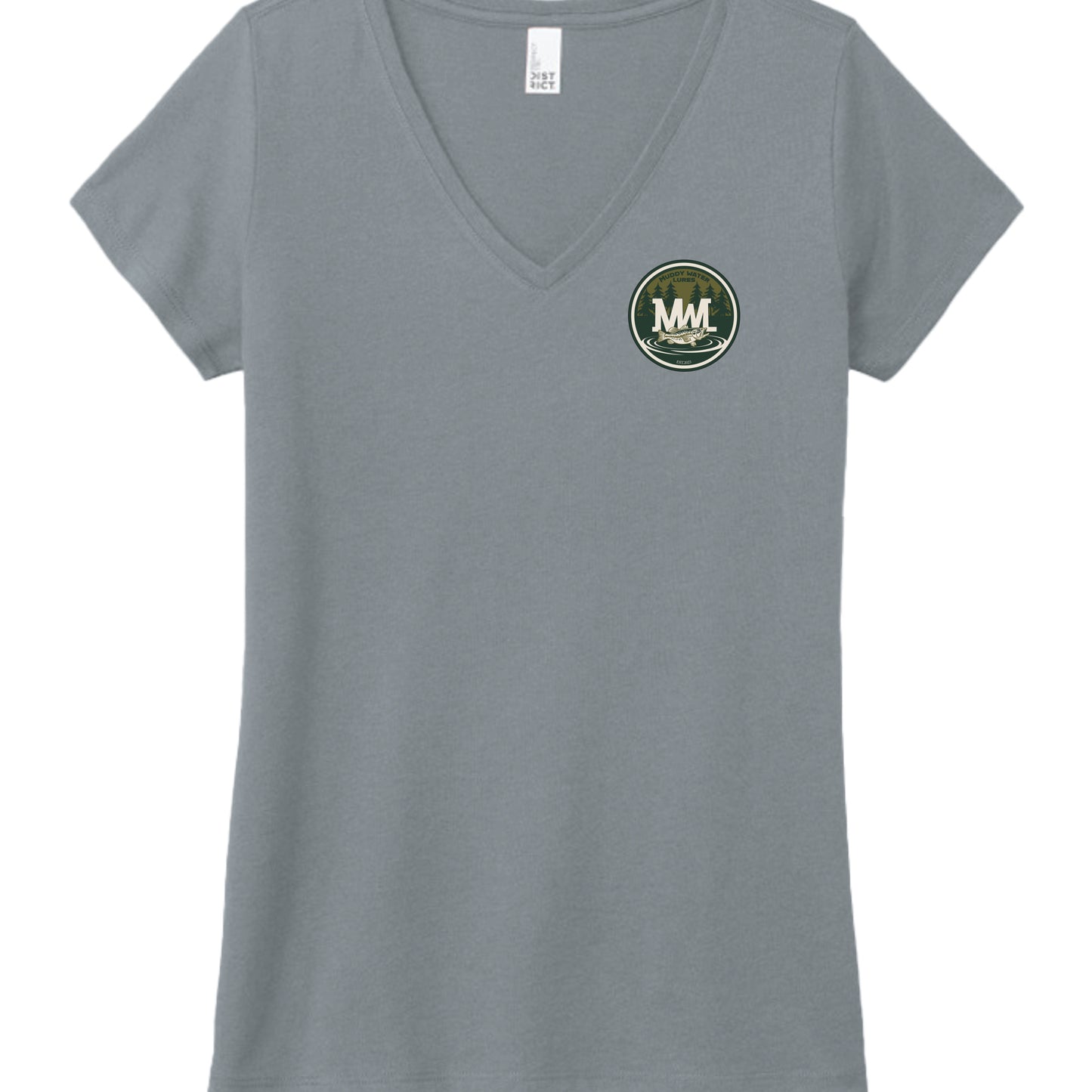 Flint Blue Heather - DM1350L - FRONT