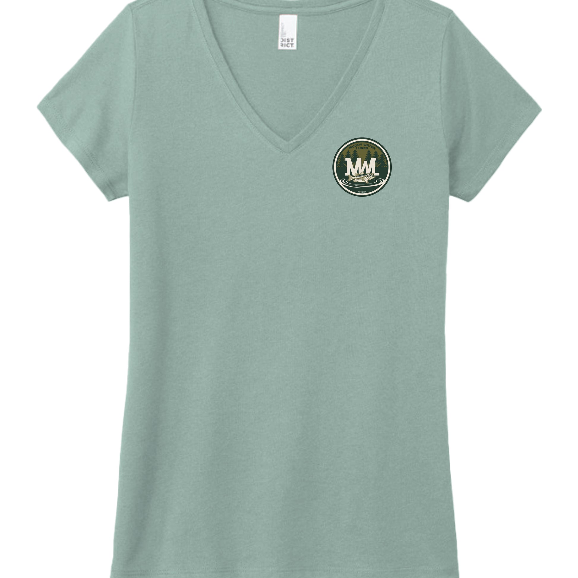 Heathered Dusty Sage - DM1350L - FRONT