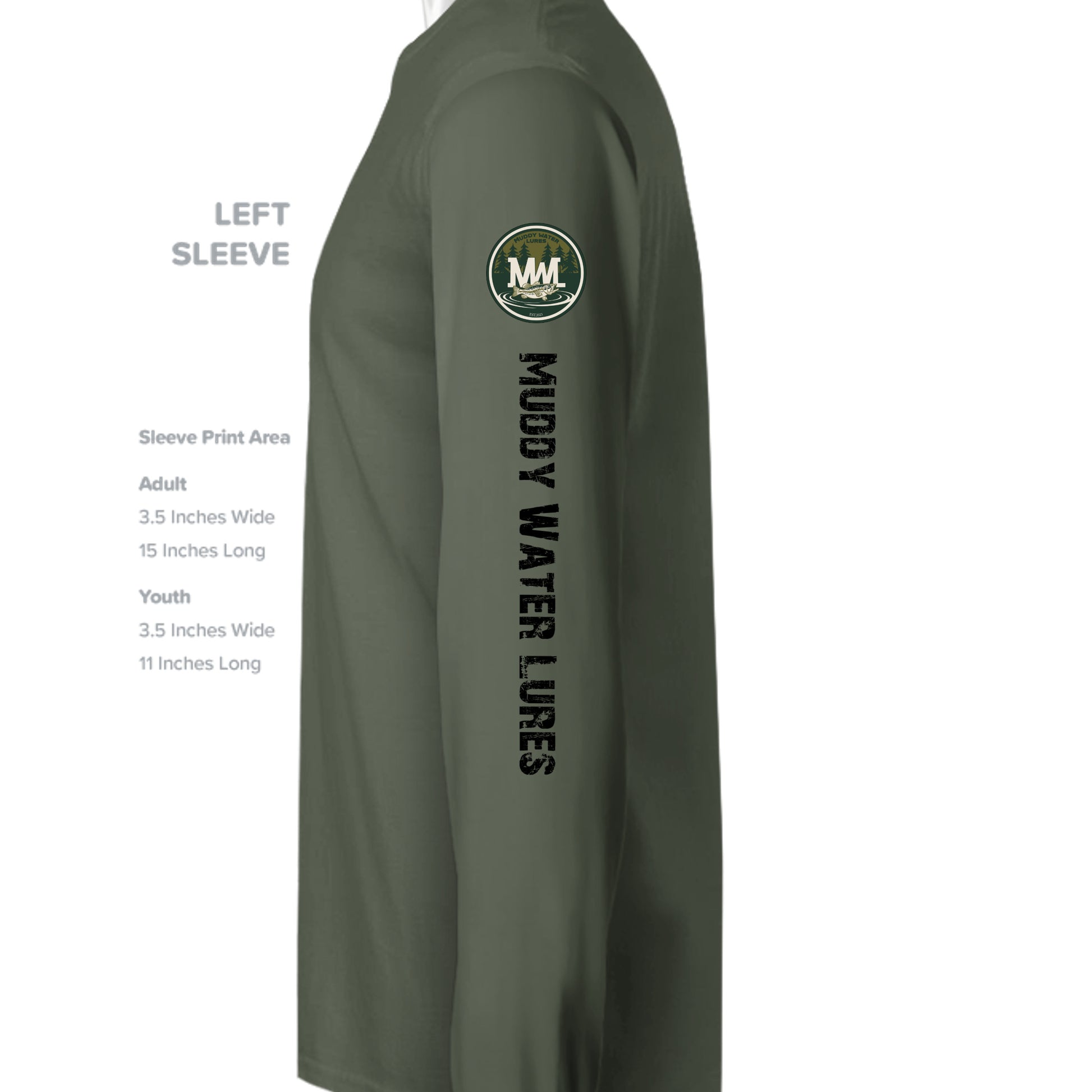 MILITARY GREEN - G180 - SLEEVE_LEFT